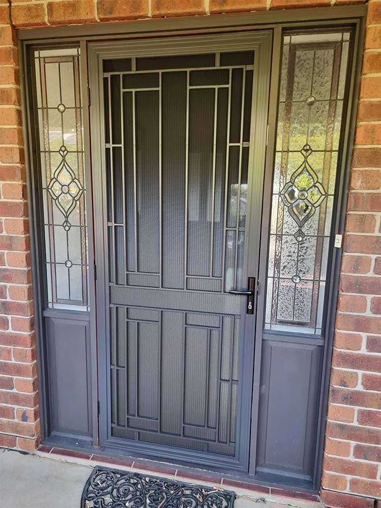 Marine-grade security screen install